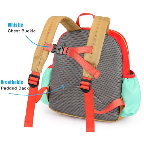 Image of STEAMEDBUN Toddler Backpack for Girls 2-4: Preschool Kindergarten Backpacks - 12 inch Daycare Backpack