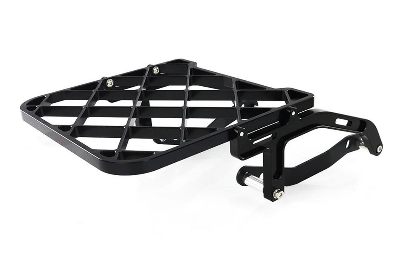 用 ヤマハ XT250 2008-2024 ブラック オートバイ用荷物ホルダー ブラケット ラック キャリア マウント バックレスト