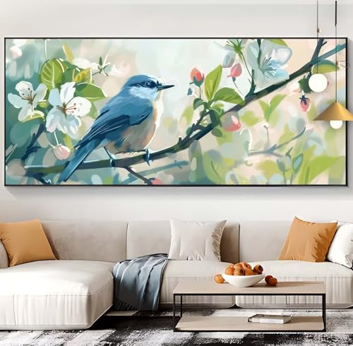 Painting Diamant complet contre le stress : kit artisanat point de croix grand format 60x130