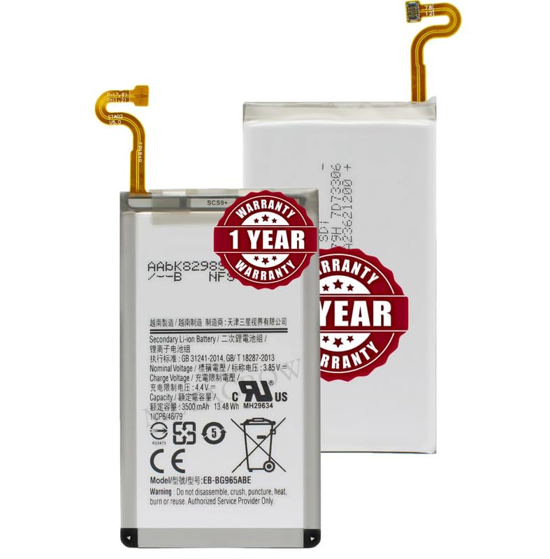 Original EB-BG965ABE Battery Compatible for Samsung Galaxy S9+ S9 Plus Battery - (3500mAh) - 1 Year Warranty_AB1