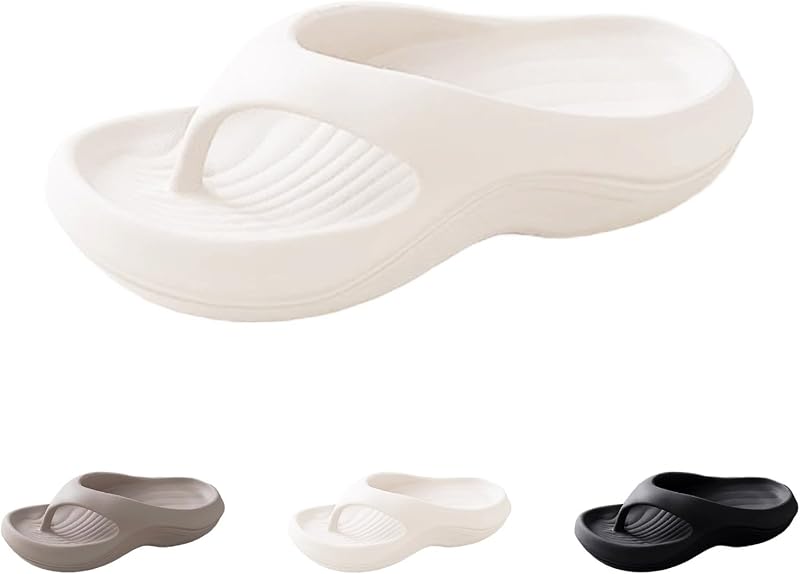Betadog Women's Arch Support Flip Flops Plantar Fasciitis Correction Sandals Women's Arch Cute Flip Flops for Women Size 9