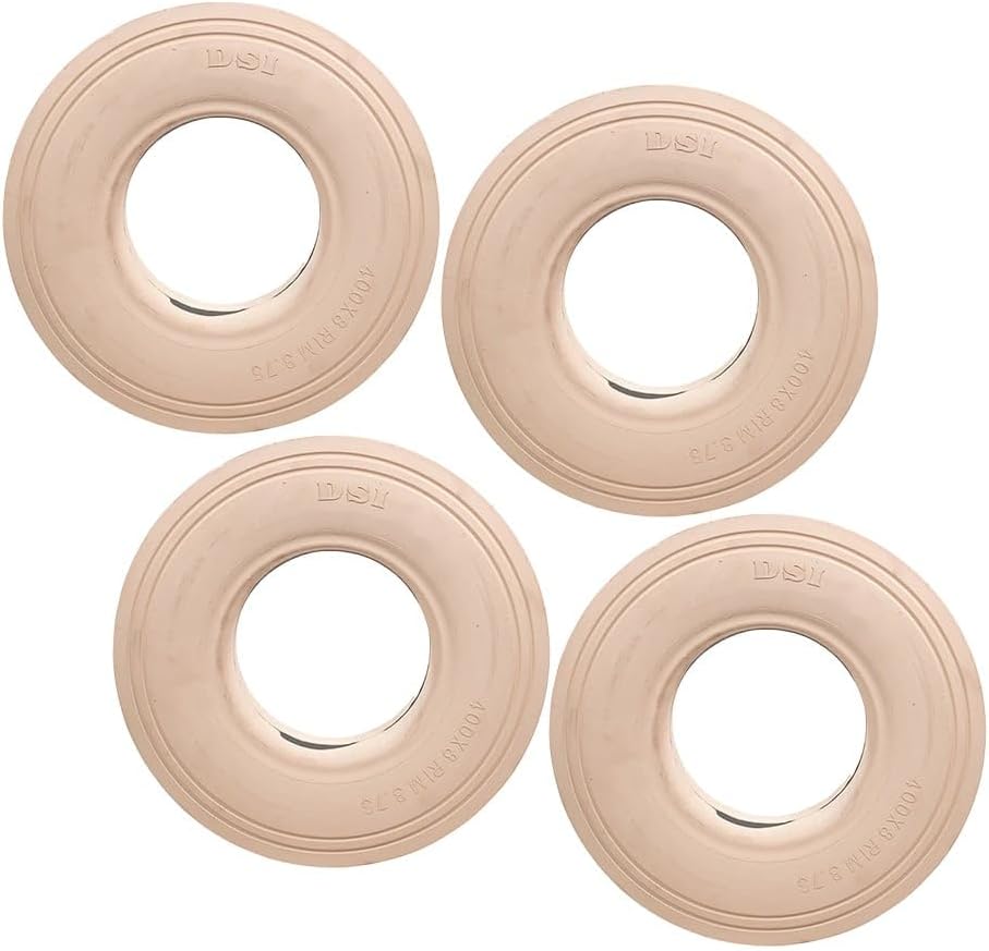 Mytee Products 4 Pack SkyJack 113815 Scissor Lift Tires 15-3/4", Compatible with 3220, 4620, 4626 Model, Non-Marking Wheel Assembly