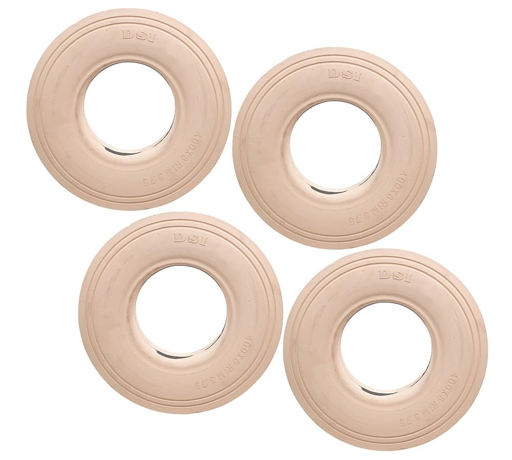 Mytee Products 4 Pack SkyJack 113815 Scissor Lift Tires 15-3/4", Compatible with 3220, 4620, 4626 Model, Non-Marking Wheel Assembly