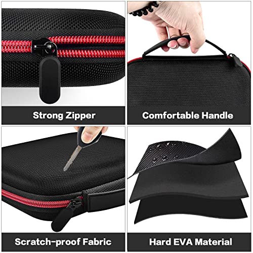 Image of Case Compatible with Glocusent / for Vekkia / for LITOM / for LEDGLE / for TAKKUI / for TSINGREE LED Neck Reading Light Book Light for Reading in Bed. Storage Carrying Holder Fits for USB Cable (Box Only)