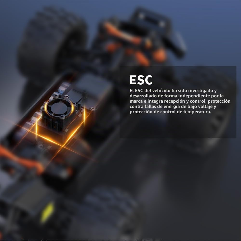 1/12 Coche teledirigido para adultos, velocidad máxima de 100 km/h, motor RC de alta velocidad sin escobillas 3S Coche de carreras de alto rendimiento Offroad Drift, 4WD Off Road Race Buggy, 3