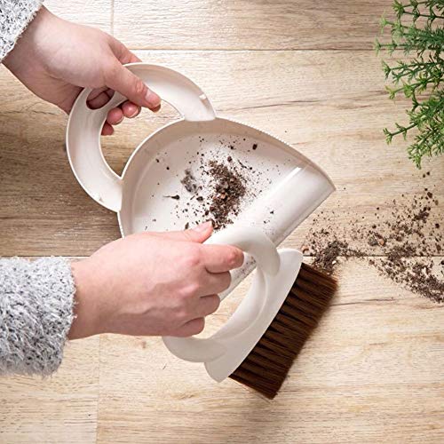 Meiwash Stofpan en borstel set, multifunctionele reinigingsgereedschap/mini-veegmachine met handbezem borstel, schattige… - Image 4