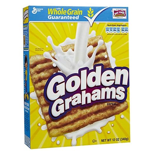 General Mills Golden Grahams Cereal, 12.0 OZ (6 Pack) by General Mills