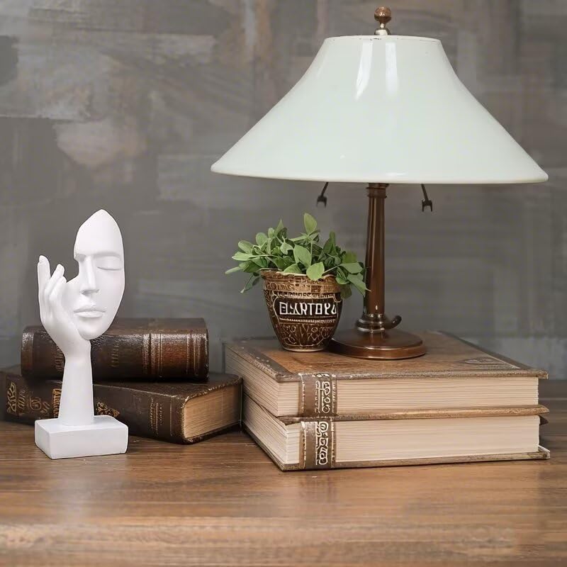 Estatua Abstracta Decorativa de Cara para Escritorio miniatura 2