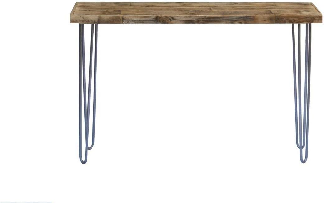 Industrial 46 Inch Natural Console Table