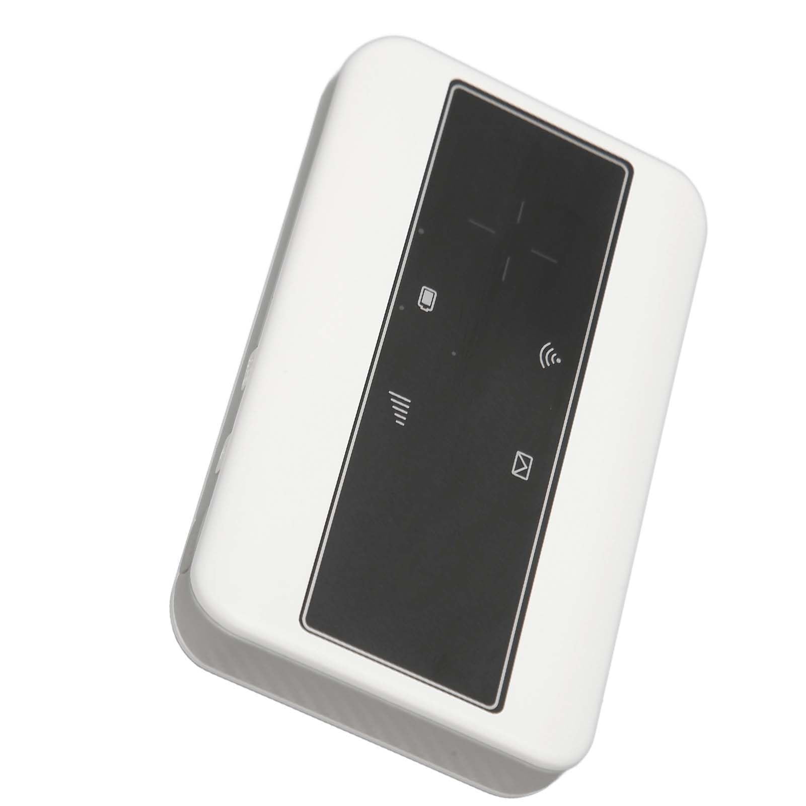 4G LTE Mobiler WLAN Hotspot mit SIM Kartensteckplatz, Tragbarer 150 Mbit/s Hochgeschwindigkeits WLAN Router für Asien, Europa, Unterstützt Mehrere Geräte, 2100 mAh Akku