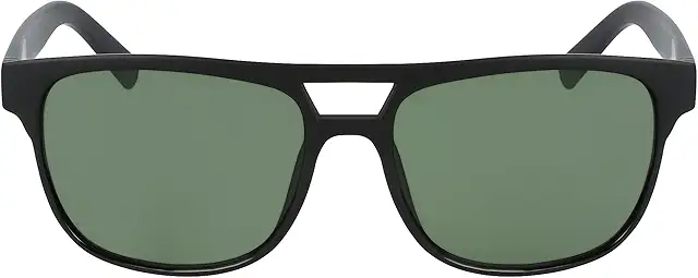 Gafas Calvin Klein para Hombre - Negro Mate/Verde Sólido G15