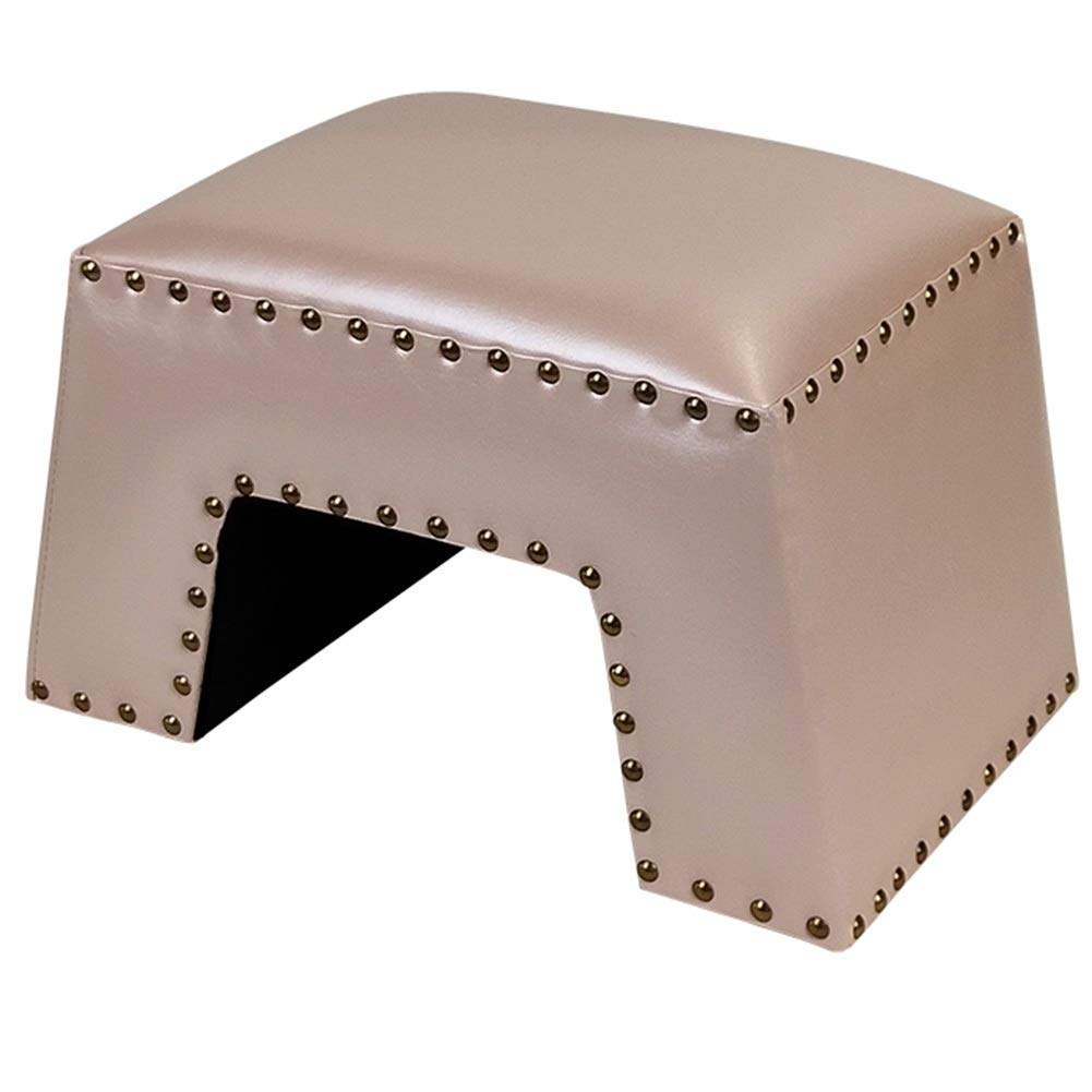 Reposapiés para piano MU piel taburete auxiliar 30x38x28cm tamaño L