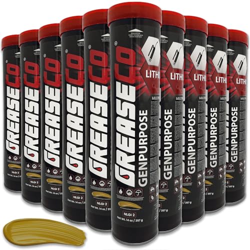 GenPurpose™ Grease Tube 10 Pack | Lithium Grease EP | High T...