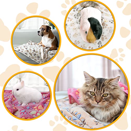 KOGSA Puppy Blankets for Small Dogs, 3 Pack Fleece Dog Cat Blankets Washable, Fuzzy Soft Pet Mat Throw Cover for Kennel⦠- Image 4