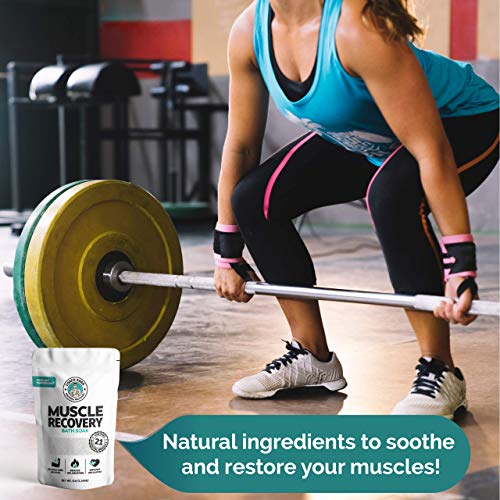 Coach-Soak-Muscle-Recovery-Bath-Soak-Natural-Magnesium-Muscle-Relief-Joint-Soother-21-Minerals-Essential-Oils-Dead-Sea-Salt-Absorbs-Faster-Than-Epsom-Salts-For-Soaking-Cooling-Peppermint