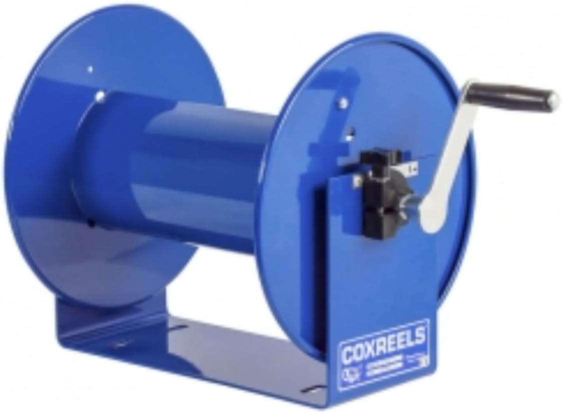 Coxreels 117-3-250, Hand Crank Hose Reel: 3/8"x250' Capacity, 4000 PSI (Hose Not Included)