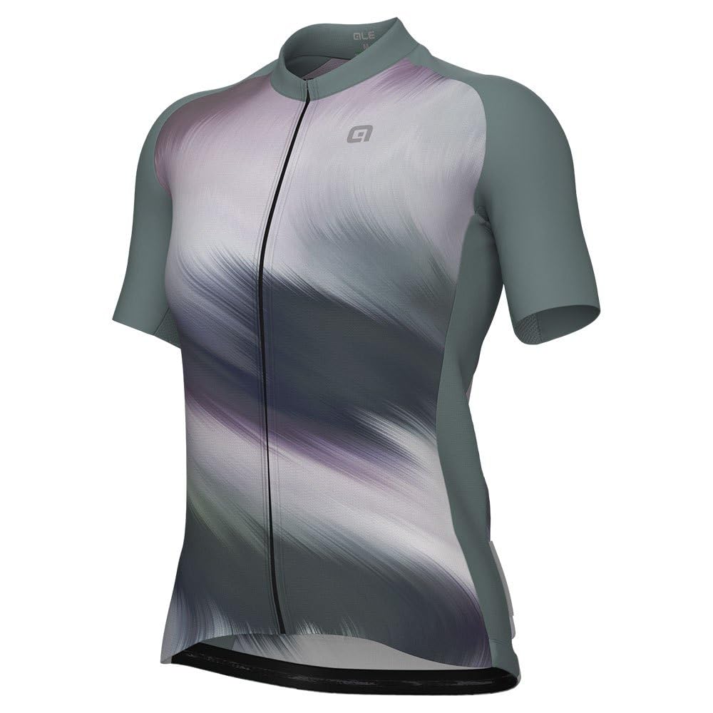 Alé Cycling Women's Off Road - Gravel Monsone Short Sleeve Jersey, Green, XL