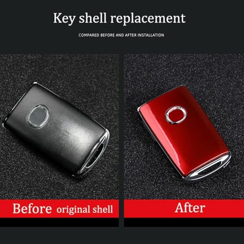 Carcasa de plástico ABS para llave de coche Mazda 3 Axela BP y CX-30 DM 2020-2023 5