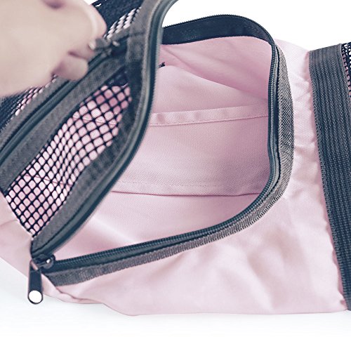 Cinf Cat Pet Supply Grooming Bag Restraint Bag Cats Nail Clipping Cleaning Grooming Bag,No Scratching Biting Restraint for Bathing Nail Trimming Injecting Examining,(Pink,M) - Thumbnail 4