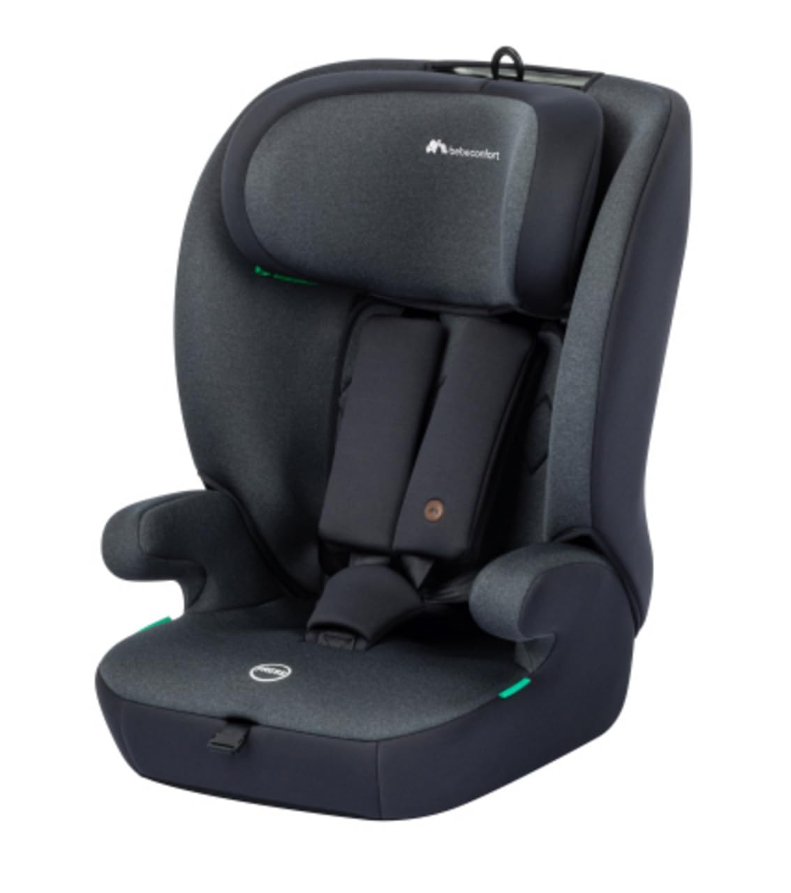 Bebeconfort Grow i-Safe - Asiento infantil para bebé de 9 a 36 kg, 15 M-12 J, 76 – 150 cm, elevador de asiento infantil, seguridad R129, protección contra impactos laterales, 11 posiciones para