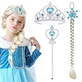 raiponce dans le film la reine des neiges Utilisation ludique multi-scènes : convient aux fêtes d’anniversaire, à Halloween, au cosplay, aux spectacles et autres occasions, et peut également être utilisé comme accessoire de tous les jours, permettant aux enfants de se transformer en petites princesses à tout moment.