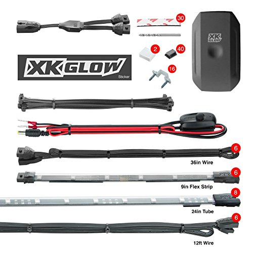 Tira de luces LED XKGlow KS-CAR-ADVANCE Kit miniatura 2