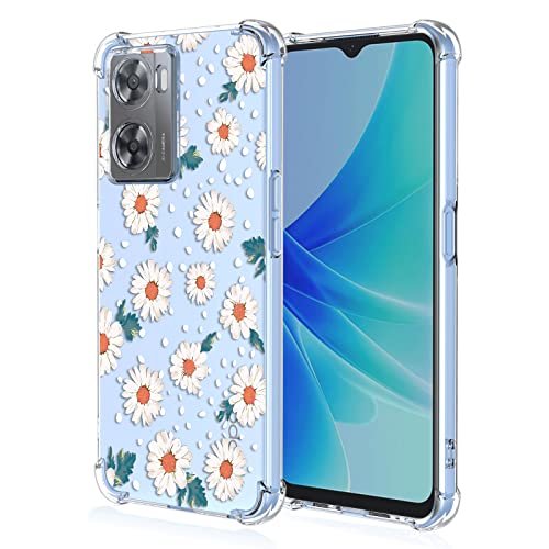 Coque Compatible Avec OPPO A57 4G / A57S 4G / A77 4G, Anneau Béquille Clear Silicone Etui, Anti - Foto 5