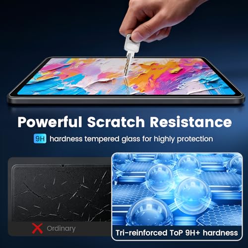 Protector de pantalla templado 9H para TCL NXTPAPER 11 Plus pack 2 miniatura 3