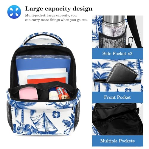 Sac à dos école 2 pièces grand format avec trousse ado - 3