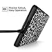 MoKo Case Fits Kindle Paperwhite (10th Generation, 2018 Releases), Premium Ultra Lightweight Shell Cover with Auto Wake/Sleep for Amazon Kindle Paperwhite 2018 E-Reader - Notebook Black