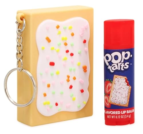 Pop Tarts - Bálsamo labial saborizado con llavero