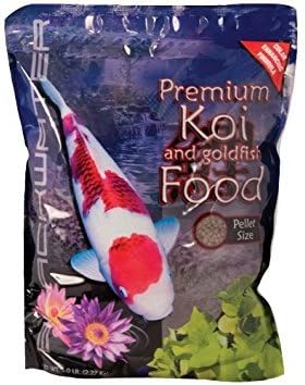 Blackwater Color Enhancing Premium Koi & Goldfish Food Medium 40 Lb. by Blackwater Creek