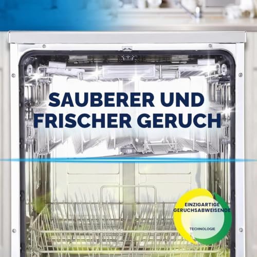 Finish Geschirrspüler-Lufterfrischer mit 5 x Power Action, 120 Waschgänge, Zitrusduft, 5 ml x 2 Stück – Ansicht 3