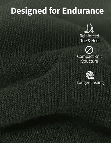 Image of CLOSEMATE Mens No Show Socks Cotton Thin High Elasticity Low Cut Ankle Socks with Non Slip Grips 6 Pairs