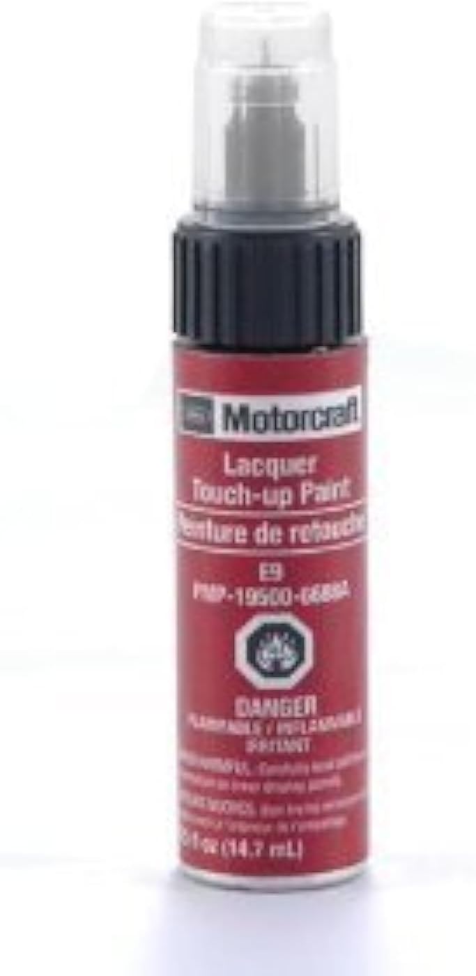 Genuine OEM Ford Touch Up Paint Laser Red - Paint Code: E9 6688 w/ Clear Topcoat