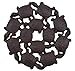 Import Wholesales Baby Turtles Decorative Stepping Stone Rust Brown Cast Iron 10.25" Wide Flagstone