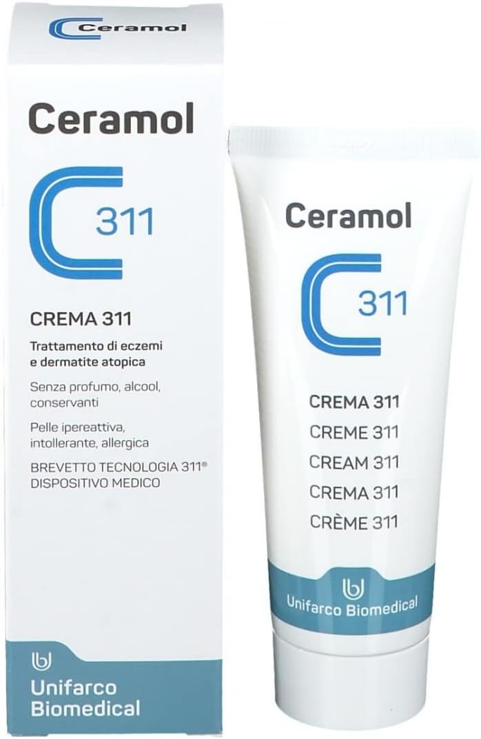 Unifarco Ceramol Crema 311 75 Ml, White, 75 ml (Pack of 1)