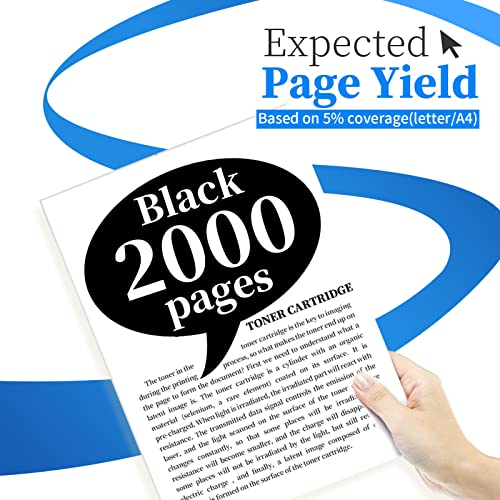 Coloner 2,000 Pages Compatible Replacement Toner Cartridges For Xerox Phaser 6010 Phaser 6000 Workcentre 6015 Toner Workcentre 6015V/B 6015V/N 6015V/Ni 1 Pack Black 106R01630 #TOP2