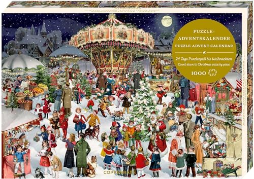 Puzzle-Adventskalender – Nostalgischer...