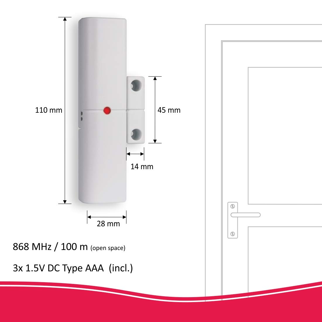 ELRO Sistema de Alarma Home AG4000 - Sistema de Seguridad gsm Completo con App