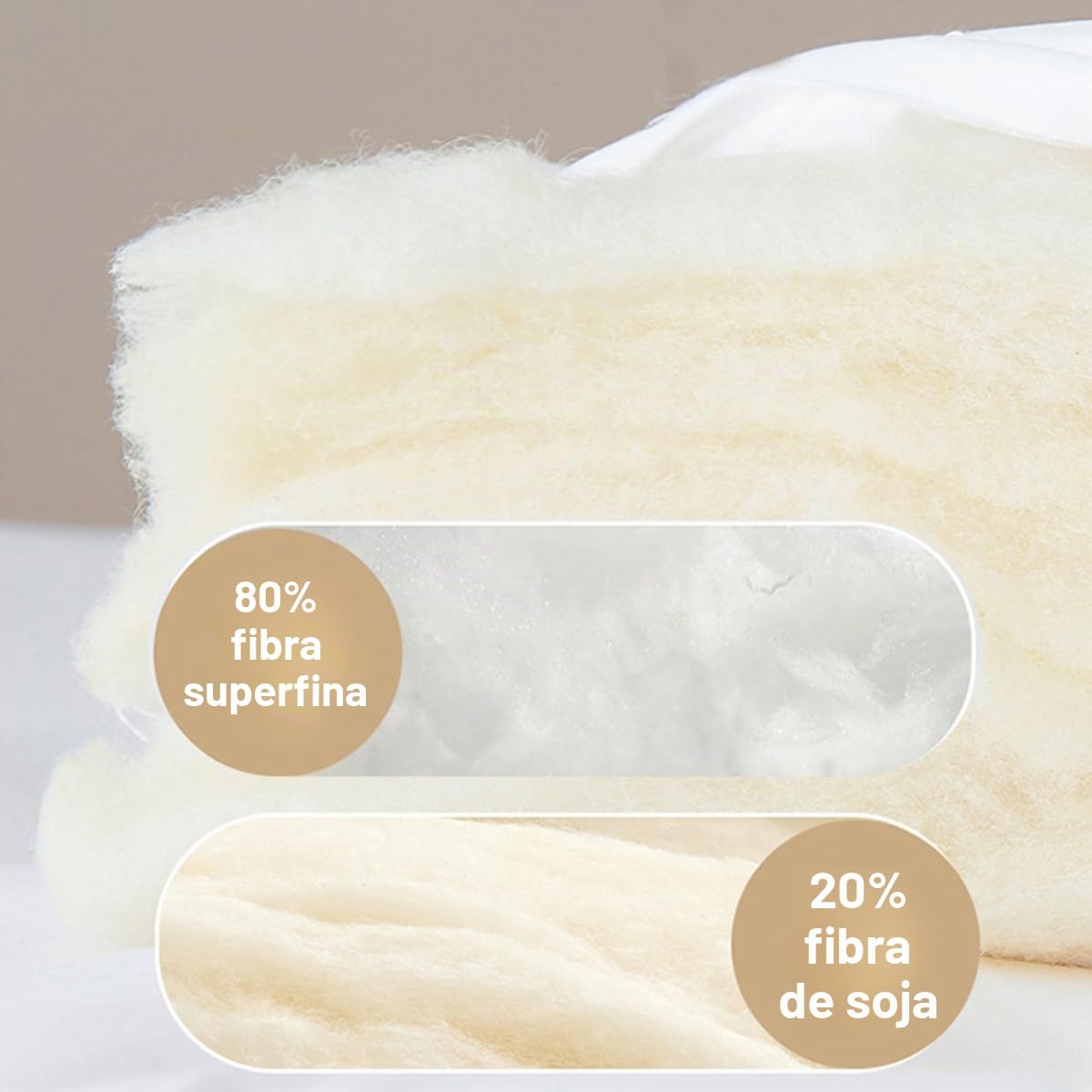 Sobrecolchon Topper Extra Grueso De 10cm 200x220cm Cubrecolchón De Algodón Suave 180x200cm Fibra De Soja En Exceso Transpirable Colchón Futón Acolchado (Color : White, Size : Queen-150x200cm)