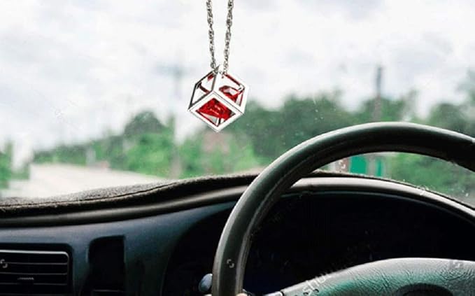 A イエロー アメルトン Amerton アクセサリー クリスタル ルームミラー 水晶 装飾 車 車内 飾り 物品 Amerton