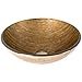 VIGO Amber Sunset Glass Vessel Bathroom Sink