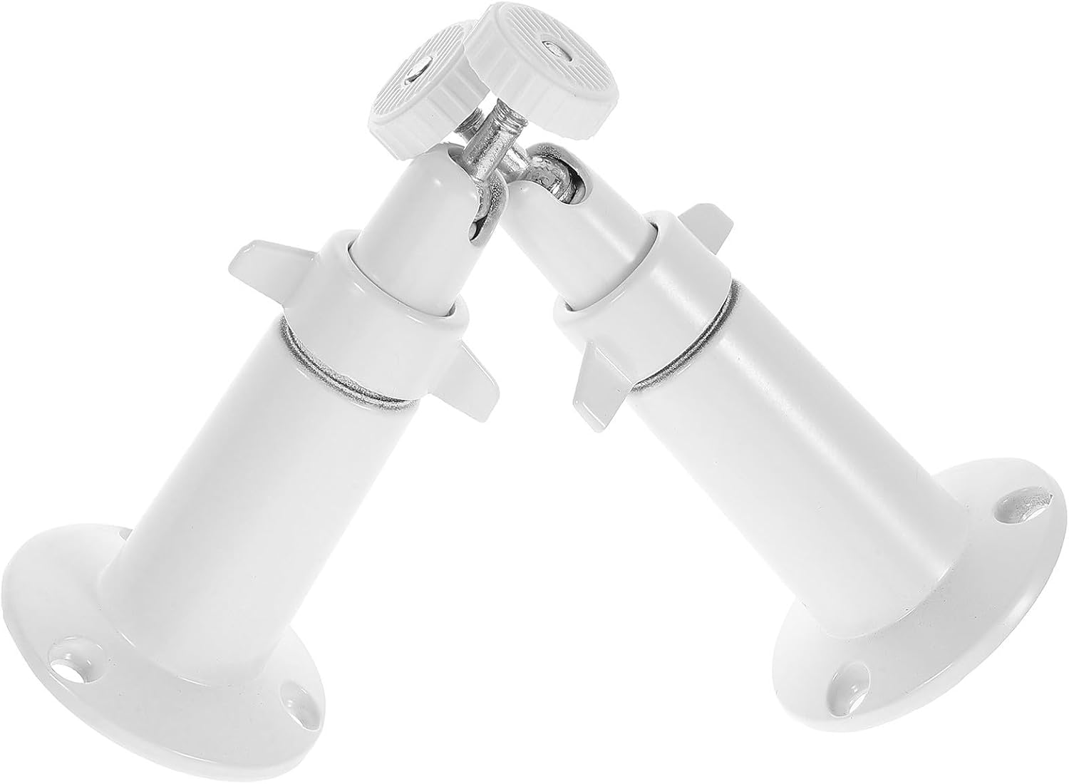 Uonlytech Security Camera Mount Bracket Aluminum Alloy Design with 2pcs Adjustable Multifunctional Wide Compatibility for Wall and Ceiling Use for Indoor and Outdoor Security Setup