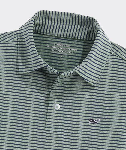 Image of Vineyard Vines Kids Bradley Stripe Sankaty Polo (Toddler /Little Kids /Big Kids)