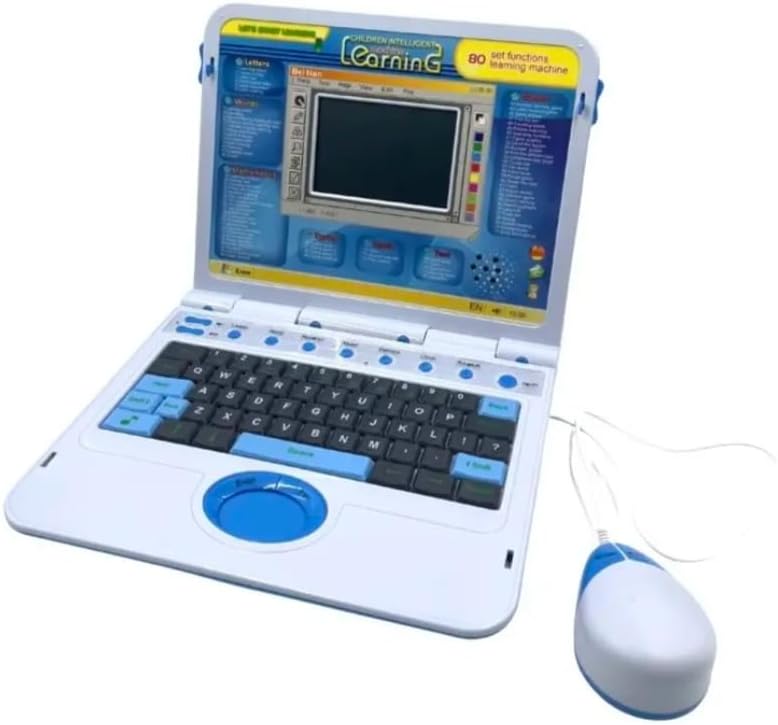 Kids Laptop Toy – 80 Educational Functions | Educational Laptop for ...
