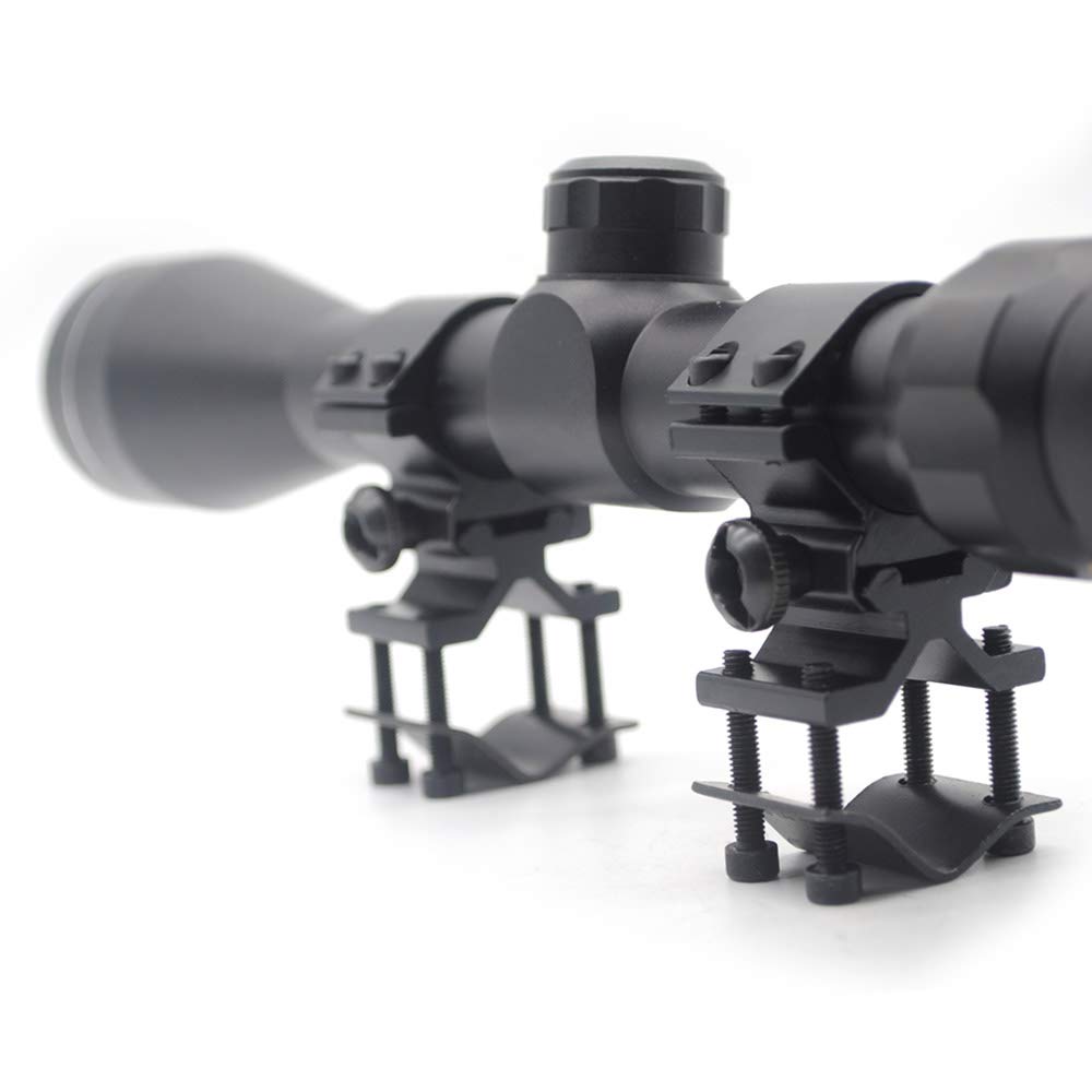 TRIROCK Universal Scope Rings High Profile Barrel Mount 30mm 25mm 1 Inch Ring Adapter 20mm Picatinny Weaver Rail Mounting