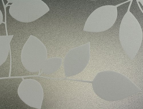 Vinilo decorativo blanco para privacidad hojas 36" x 3 ft miniatura 2