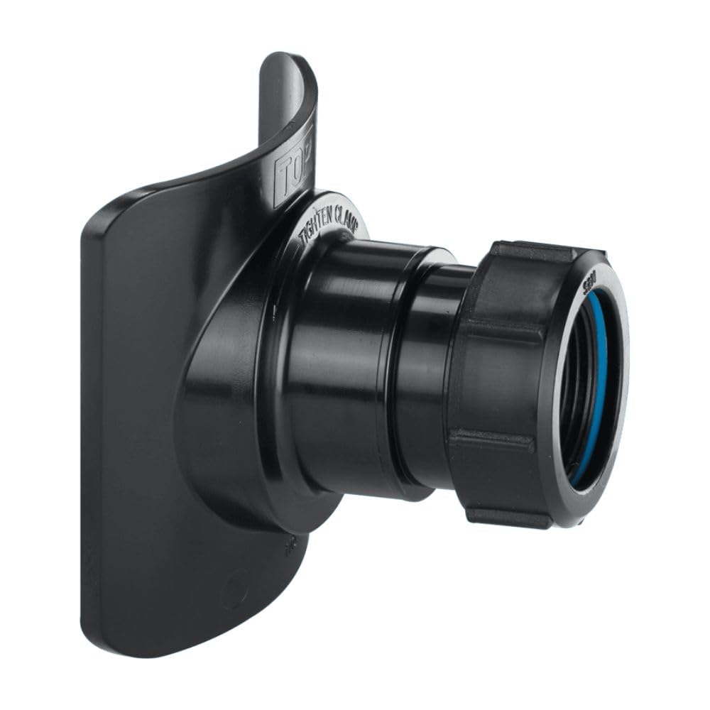 Mcalpine Mechanical Soil Pipe Boss Connector 2" Bossconn110z-Bl In Black