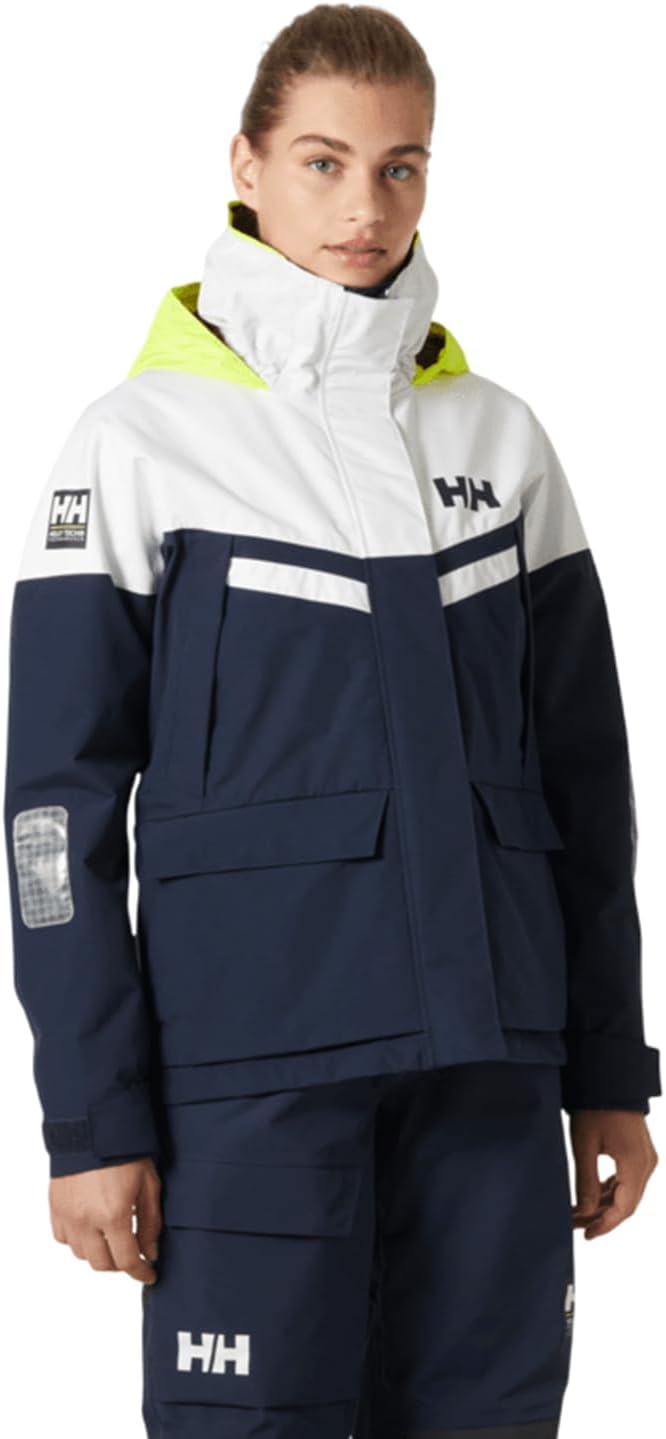 Helly Hansen Women's Pier Jacket 4.0 - Waterproof Sailing Jacket - Breathable Windbreaker - Adjustable Hood Rain Coat - Image 2